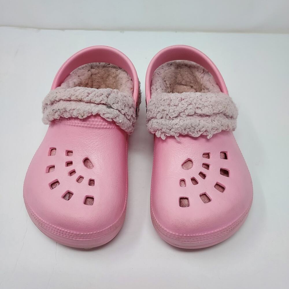 ⭐️3/$25 Dawgs Pink Clogs w/Fleece Lined Size 11/12 - Picture 2 of 8